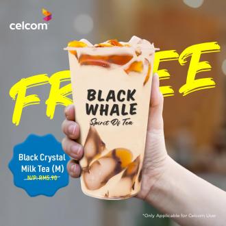 Black Whale Celcom User Buy 1 FREE 1 Promotion