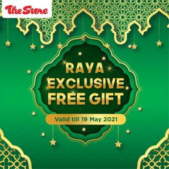 The Store Raya Exclusive FREE Gift Promotion (valid until 19 May 2021)