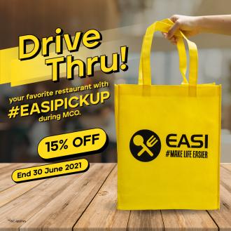 EASI Pick Up Promotion 15% OFF Promo Code (valid until 30 June 2021)