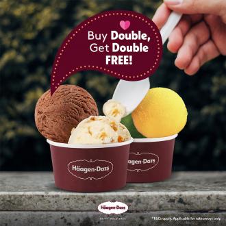 Haagen-Dazs Buy 1 FREE 1 Promotion (17 May 2021 - 31 May 2021)