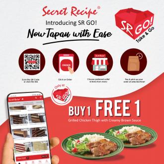 Secret Recipe SR Go Buy 1 FREE 1 Promotion (13 May 2021 - 31 May 2021)
