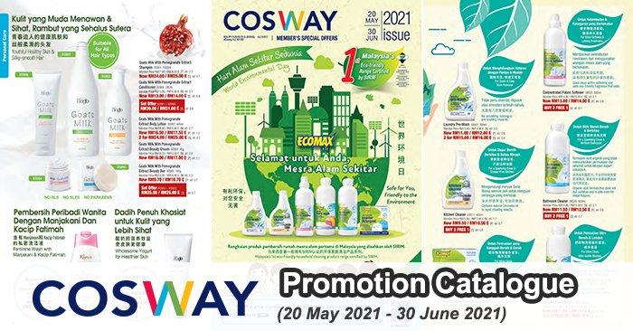 Cosway June 2021 Promotion Catalogue (20 May 2021 - 30 Jun 2021)