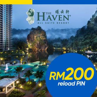 The Haven All Suite Resort Ipoh Promotion FREE RM200 Reload Pin With Touch 'n Go eWallet (15 May 2021 - 31 July 2021)