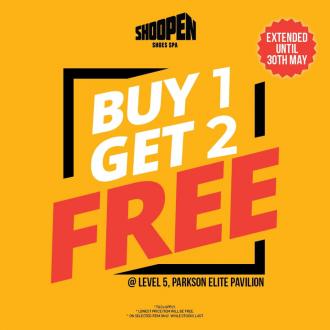 Shoopen Parkson Elite Pavilion Buy 1 Get 2 FREE Sale (valid until 30 May 2021)
