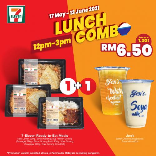 7 Eleven Lunch Combo Promotion (17 May 2021 - 13 June 2021)