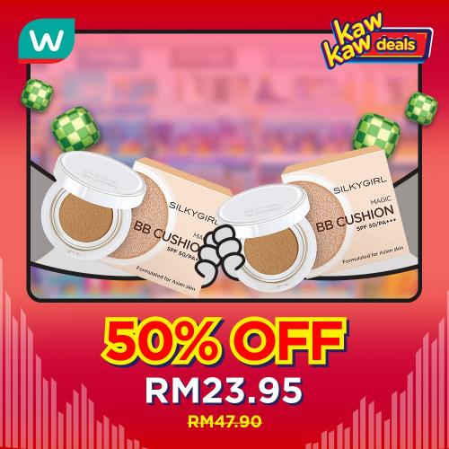 Watsons Kaw Kaw Deals Sale Up To 50% OFF (20 May 2021 - 24 May 2021)