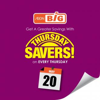 AEON BiG Thursday Savers Promotion (20 May 2021)