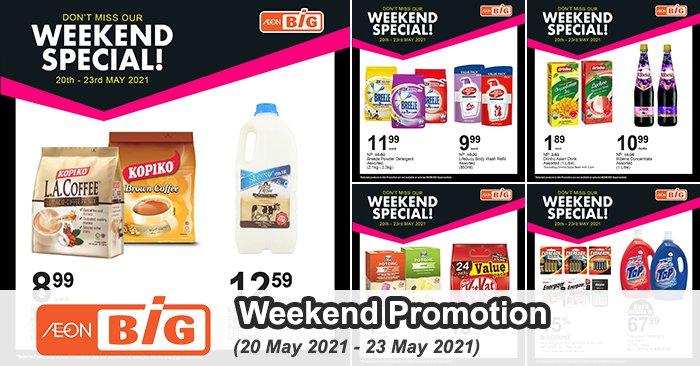 AEON BiG Weekend Promotion (20 May 2021 - 23 May 2021)