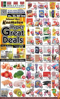 Boulevard Hypermarket Hyper Great Deals Promotion at Kepayan Sabah (4 May 2018 - 6 May 2018)