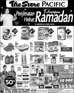 The Store and Pacific Hypermarket Persiapan Ramadan Promotion (5 May 2018 - 6 May 2018)