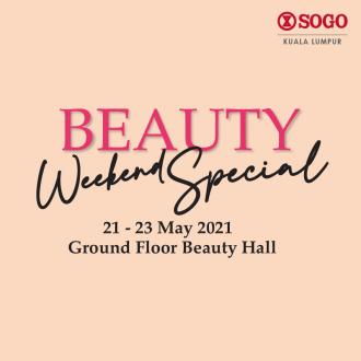 SOGO Kuala Lumpur Beauty Weekend Sale (21 May 2021 - 23 May 2021)