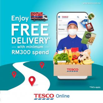 Tesco Online FREE Delivery Promotion (valid until 31 July 2021)