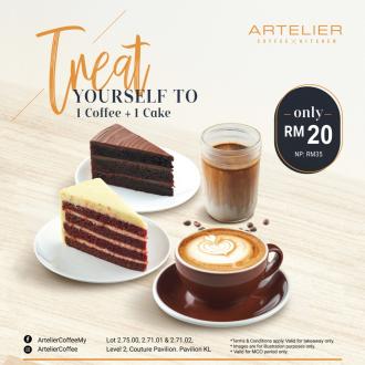 Artelier Coffee & Cake Promotion