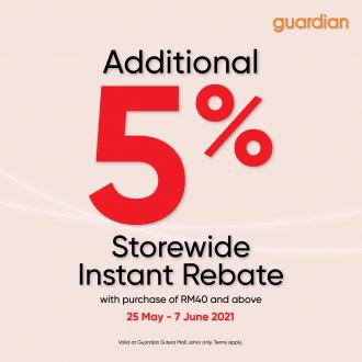 Guardian Sutera Mall Johor Opening Promotion (25 May 2021 - 7 June 2021)