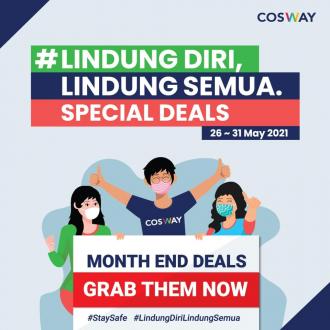 Cosway Month End Deals Promotion (26 May 2021 - 31 May 2021)