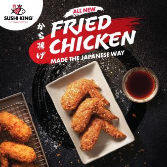 Sushi King Japanese Fried Chicken Promotion (1 June 2021 - 31 October 2021)