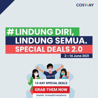 Cosway 13 Days Special Deals Promotion (2 Jun 2021 - 14 Jun 2021)