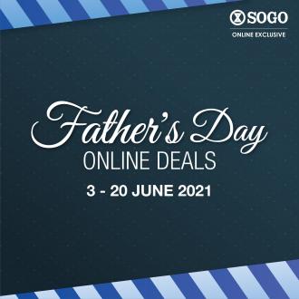 SOGO Online Father's Day Sale FREE RM10 e-Voucher (3 June 2021 - 20 June 2021)