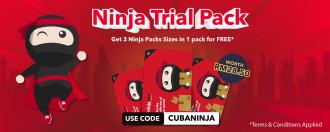 Ninjavan FREE Ninja Trial Pack Promotion