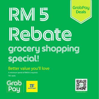 TF Value-Mart GrabPay RM5 Rebate Promotion