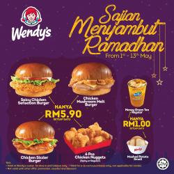 Wendy's Sajian Menyambut Ramadhan Deals (1 May 2018 - 13 May 2018)