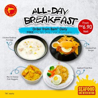 Manhattan Fish Market All-Day Breakfast Promotion