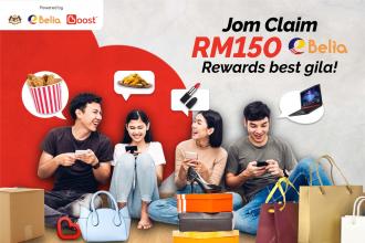 Boost eBelia Promotion Extra Reward Up To RM300