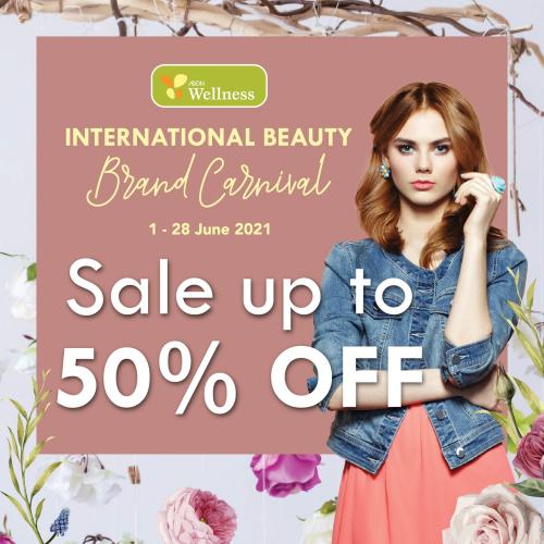 AEON Wellness International Beauty Brand Carnival Sale (1 June 2021 - 28 June 2021)