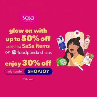 FoodPanda SaSa Promotion Up To 50% OFF