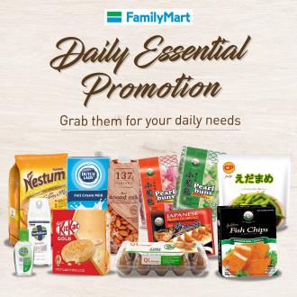 FamilyMart Daily Essential Promotion (valid until 6 July 2021)