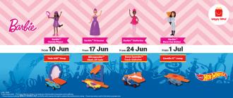 McDonald's Happy Meal FREE Barbie & Hot Wheels Promotion (10 June 2021 - 7 July 2021)