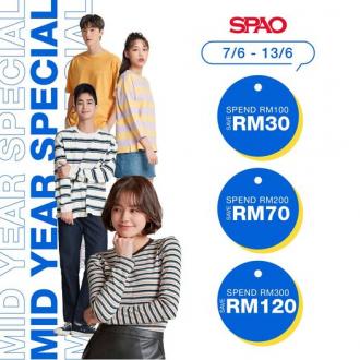 SPAO Online Mid Year Sale (7 Jun 2021 - 13 Jun 2021)