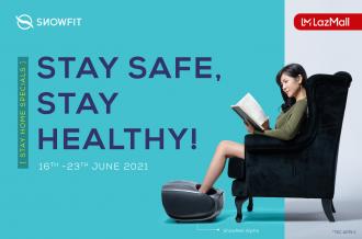 Lazada SnowFit Stay Home Promotion (16 June 2021 - 23 June 2021)
