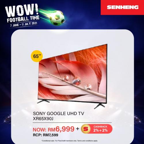 Senheng Sony TV Promotion (7 June 2021 - 11 July 2021)