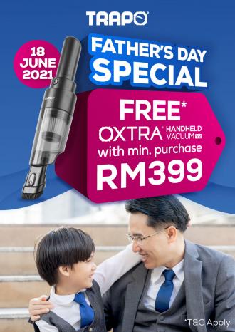 Trapo Father's Day FREE Oxtra Handheld Vacuum Promotion (18 June 2021)
