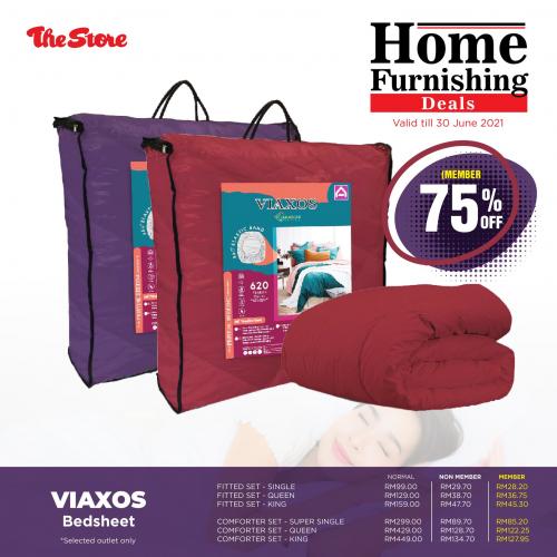 The Store Home Furnishing Deals Promotion (valid until 30 June 2021)
