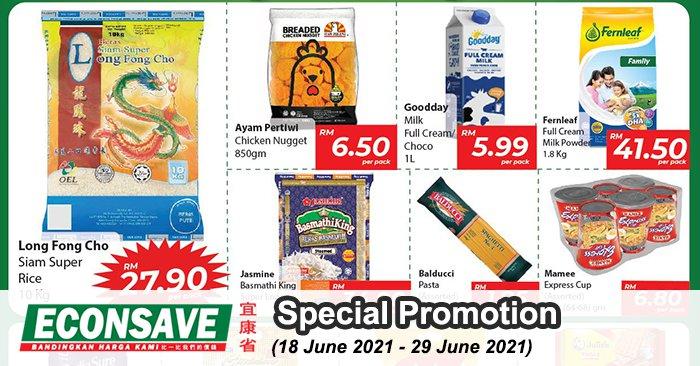 Econsave Special Promotion (18 Jun 2021 - 29 Jun 2021)