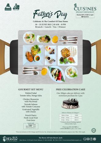 The Haven All Suite Resort Ipoh Father's Day Meal Promotion (18 June 2021 - 25 June 2021)