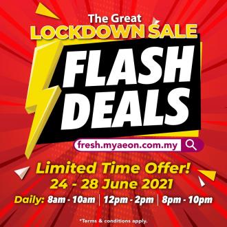 AEON Online The Great Lockdown Sale Flash Deals Promotion (24 June 2021 - 28 June 2021)
