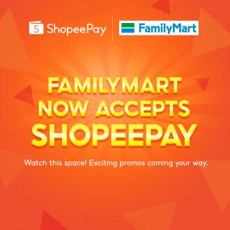 FamilyMart ShopeePay RM3 Cashback Promotion (valid until 31 July 2021)