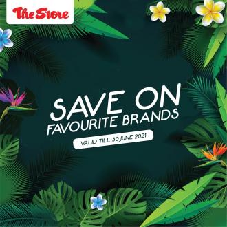 The Store Favourite Brand Drinks Promotion (valid until 30 June 2021)
