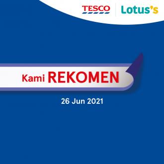 Tesco / Lotus's REKOMEN Promotion published on 26 June 2021