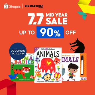 Shopee Big Bad Wolf Books 7.7 Sale Up To 90% OFF