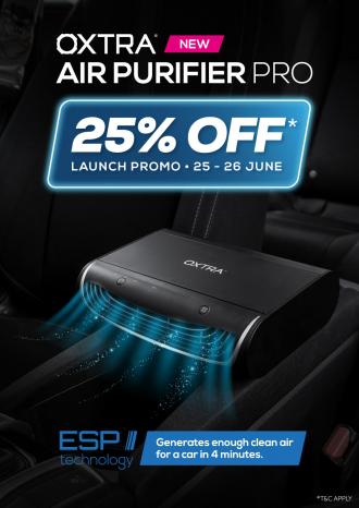 Trapo Oxtra Air Purifier Pro Pre-Order 25% OFF Promotion (25 June 2021 - 26 June 2021)