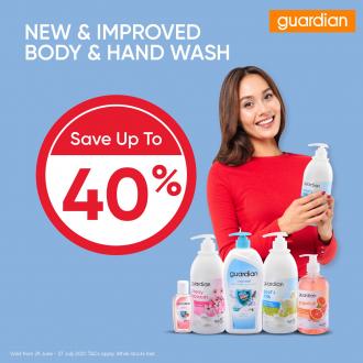 Guardian Body & Hand Wash Promotion Up To 40% OFF (29 June 2021 - 27 July 2021)