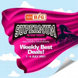 AEON BiG Weekly Best Deals Promotion (1 July 2021 - 4 July 2021)