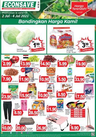 Econsave Weekend Promotion (2 July 2021 - 4 July 2021)