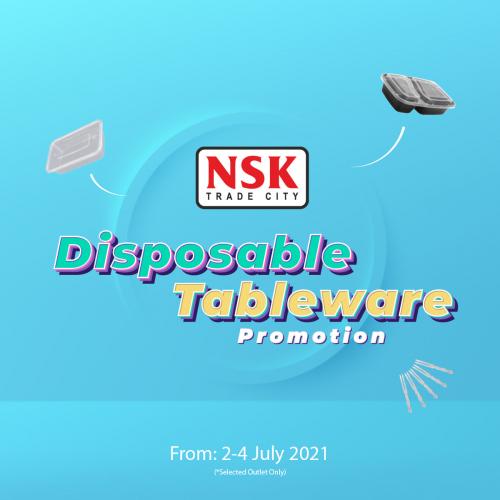 NSK Disposable Tableware Promotion (2 July 2021 - 4 July 2021)