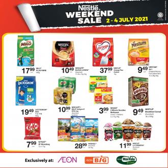AEON Nestle Weekend Promotion (2 July 2021 - 4 July 2021)