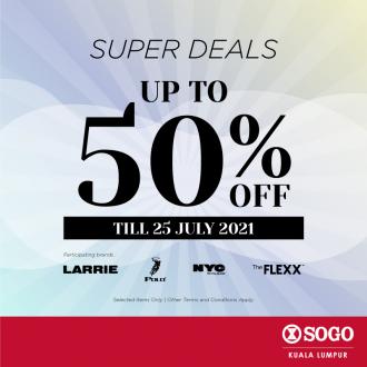 SOGO Shoes Super Deals Sale Up To 50% OFF (valid until 25 July 2021)